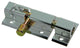 Yale 1019185 - pestillo de perfil con soporte de bloqueo, aluminio f1 50mm | 5 piezas