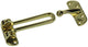 Yale 1019186 - 1 soporte para huecos latón pulido | 5 piezas