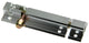 Yale 1019190 - pestillo de perfil con soporte de bloqueo, aluminio f1 80mm | 5 piezas