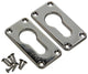 Yale 1019200 - 2 cilindros perfilados niquelados, ph250 | 3 piezas