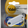Yale 1019202 - 4 llaveros de plástico | 10 piezas