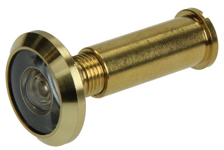 Yale 1019209 - mirilla de puerta 180° latón pulido ø12mm | 2 piezas