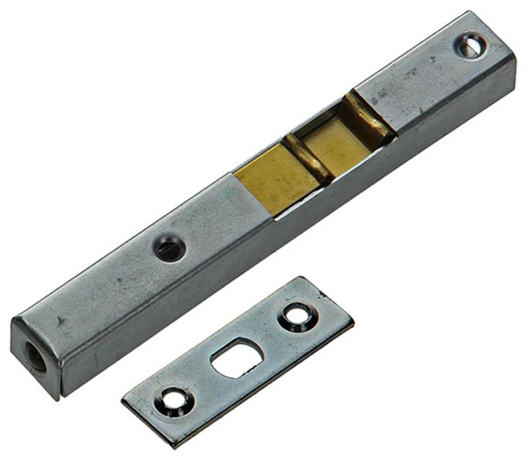 Yale 1019212 - 2 guías de tubo galvanizado 11x13mm 100mm | 2 piezas
