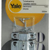 Yale 1019219 - Bisagra para ventana 1 pivote cromada | 5 piezas