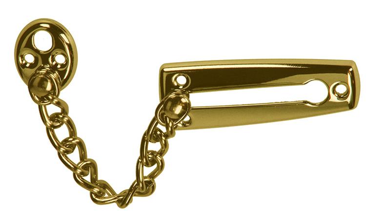 Yale 1019220 - cadena de puerta latón ypelch469823bp | 2 piezas