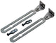 Yale 1019221 - 1 par de correderas para ventanas pivotantes galvanizadas 180 mm h0480 | 3 piezas