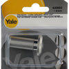 Yale 1019222 - mirilla de puerta 200° niquelada mate ø14mm | 2 piezas