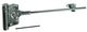 Yale 1019224 - Muelle 1 puerta galvanizado 75x160mm núm. 1 | 2 piezas