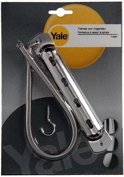 Yale 1019232 - 1 trekveer voor vliegendeur vernikkeld | 5 stuks