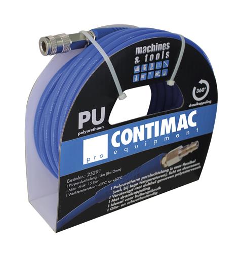 Tubo aria Contimac 8x12mm completo + raccordo 15mt