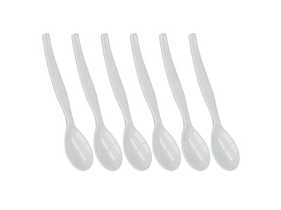 Metaltex metaltex huevo cucharas 6 piezas blancas