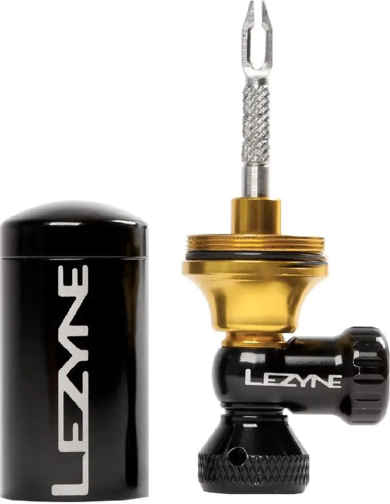 Blaster lezyne co2 tubeless negro-oro