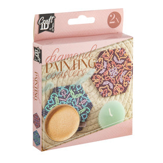 Las montañas de pintura de diamantes hacen 2 piezas 9.5x9x5 cm