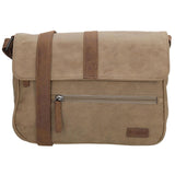 Beagles brunete schoudertas 23x27x7cm taupe - afbeelding 1