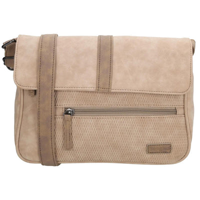 Borsa a tracolla Beagles brunete tortora chiaro