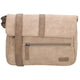 Beagles brunete bolso de hombro topo claro