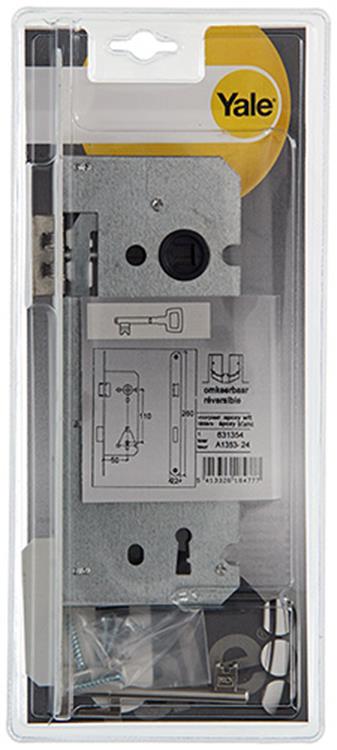 Yale 1019599 - 1 insteekslot wit a1353bb 50mm | 1 stuks