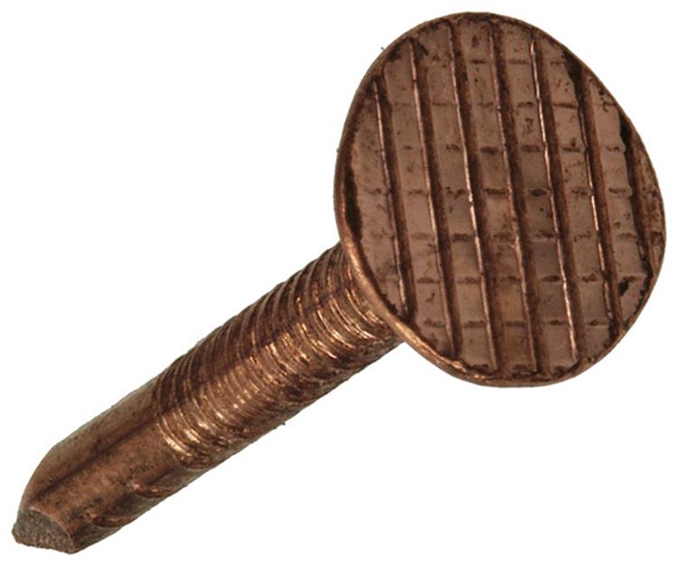 Mack 1019641 - clavo de esquisto cobre 30 gr 2,5 x 25 mm | 10 piezas