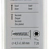 Mack 1017308 - spainplschr.vzkop-automontaje amarillo sat.10 piezas 4,5 x 60 mm | 10 piezas