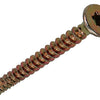 Mack 1017313 - españaplschr.vzkop-selfb. chapado en amarillo 10 piezas 5,0 x 50 mm | 10 piezas