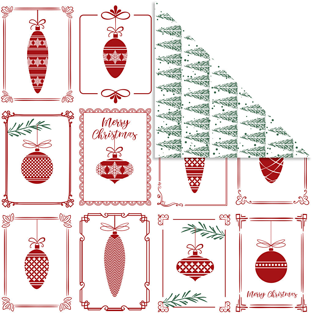 Https: www.cchobby.nl design-papier-kerstballen-en-kerstbomen-vel-30-5x30-5-cm-180-gr-5-vel-1-doos