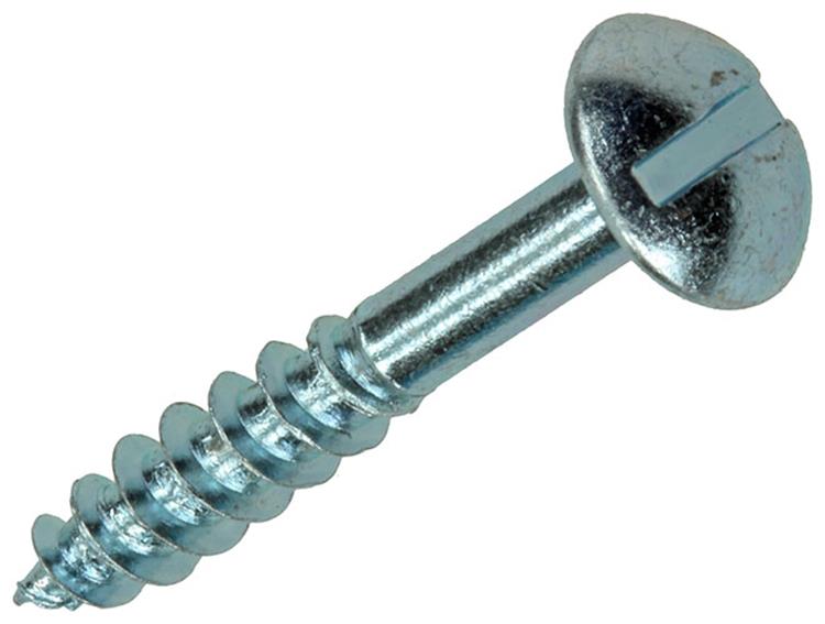 Mack 1017379 - tornillo para madera cabeza plana acero galvanizado 10 piezas 5,0 x 30 mm | 10 piezas