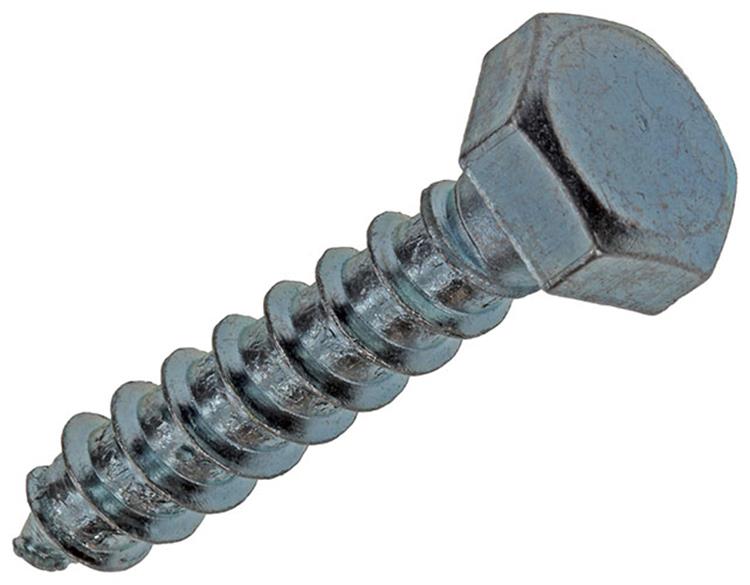 Mack 1017409 - perno roscado para madera acero galvanizado 9 piezas 7 x 50 mm | 5 piezas