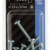Mack 1017445 - tornillo autorroscante cabeza cilíndrica galv. 18 piezas 3,9 x 25 mm | 10 piezas