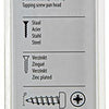 Mack 1017456 - tornillo autorroscante cabeza cilíndrica galv. 11 piezas de 5,5 x 13 mm | 10 piezas