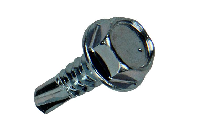 Mack 1017475 - tornillo hexagonal autoperforante. cabeza galvanizada. 24 piezas 4,8 x 16 mm | 10 piezas