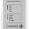 Mack 1017486 - tornillo autorroscante bvk galvanizado 18 piezas 4,2 x 19 mm | 10 piezas