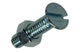 Mack 1017500 - tornillo metálico galvanizado. cabeza + tuerca chapada 15uds m5 x 20 mm | 10 piezas