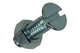 Mack 1017508 - tornillo metálico galvanizado. cabeza + tuerca chapada 10uds m6 x 20mm | 10 piezas