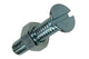 Mack 1017509 - tornillo metálico galvanizado. cabeza + tuerca chapada 9 piezas m6 x 25 mm | 10 piezas