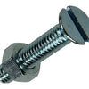 Mack 1017510 - tornillo metálico galvanizado. cabeza + tuerca chapada 8 piezas m6 x 30 mm | 10 piezas