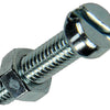 Mack 1017524 - cilindro de tornillo metálico. cabeza + tuerca chapada 15 piezas m5 x 20 mm | 10 piezas