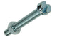 Mack 1017534 - cilindro de tornillo metálico. cabeza + tuerca chapada 6 piezas m6 x 40 mm | 10 piezas