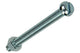 Mack 1017536 - cilindro de tornillo metálico. cabeza + tuerca chapada 4 piezas m6 x 60 mm | 10 piezas