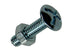 Mack 1017539 - perno calentador + tuerca acero galvanizado 22 piezas m4 x 16 mm | 10 piezas