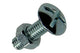 Mack 1017544 - perno estufa + tuerca acero galvanizado 16 piezas m5 x 16 mm | 10 piezas