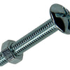Mack 1017547 - perno estufa + tuerca acero galvanizado 12 piezas m5 x 30 mm | 5 piezas