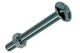 Mack 1017548 - perno calentador + tuerca acero galvanizado 10 piezas m5 x 40 mm | 5 piezas