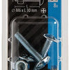 Mack 1017553 - perno calentador + tuerca acero galvanizado 8 piezas m6 x 30 mm | 5 piezas