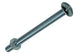 Mack 1017557 - perno calentador + tuerca acero galvanizado 4 piezas m6 x 70 mm | 10 piezas