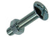 Mack 1017559 - perno calentador + tuerca acero galvanizado 5 piezas m8 x 40 mm | 5 piezas