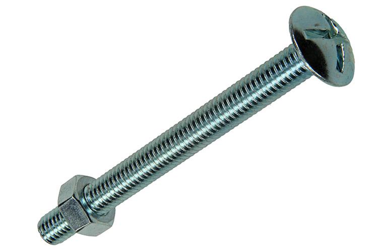 Mack 1017561 - perno calentador + tuerca acero galvanizado 3 piezas m8 x 80 mm | 5 piezas