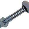 Mack 1017577 - perno para madera + tuerca acero galvanizado 4 piezas m7 x 50 mm | 5 piezas