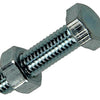 Mack 1017600 - grifo perno + tuerca acero galvanizado 14 piezas m5 x 20 mm | 10 piezas