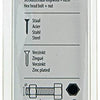 Mack 1017600 - grifo perno + tuerca acero galvanizado 14 piezas m5 x 20 mm | 10 piezas