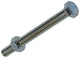 Mack 1017603 - perno macho + tuerca acero galvanizado 8 piezas m5 x 50 mm | 10 piezas